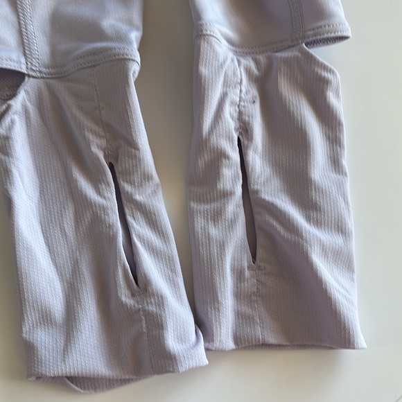 Adidas Fast Running Half Zip Long-Sleeve Silver Dawn Size 2XS - Picture 11 of 13